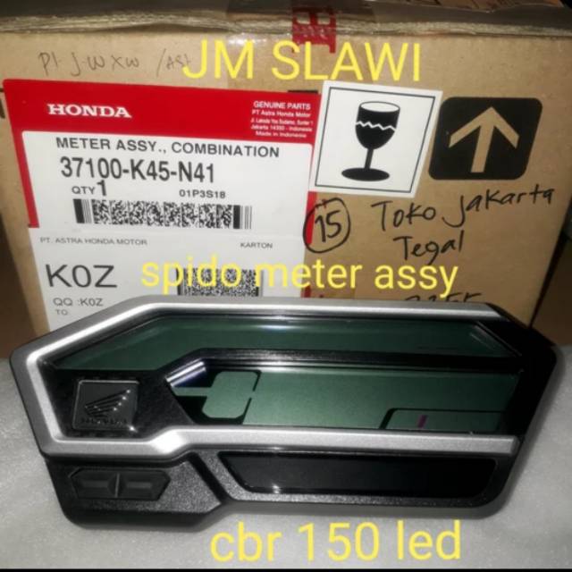 Speedometer assy meter assy cbr 150 led ori AHM