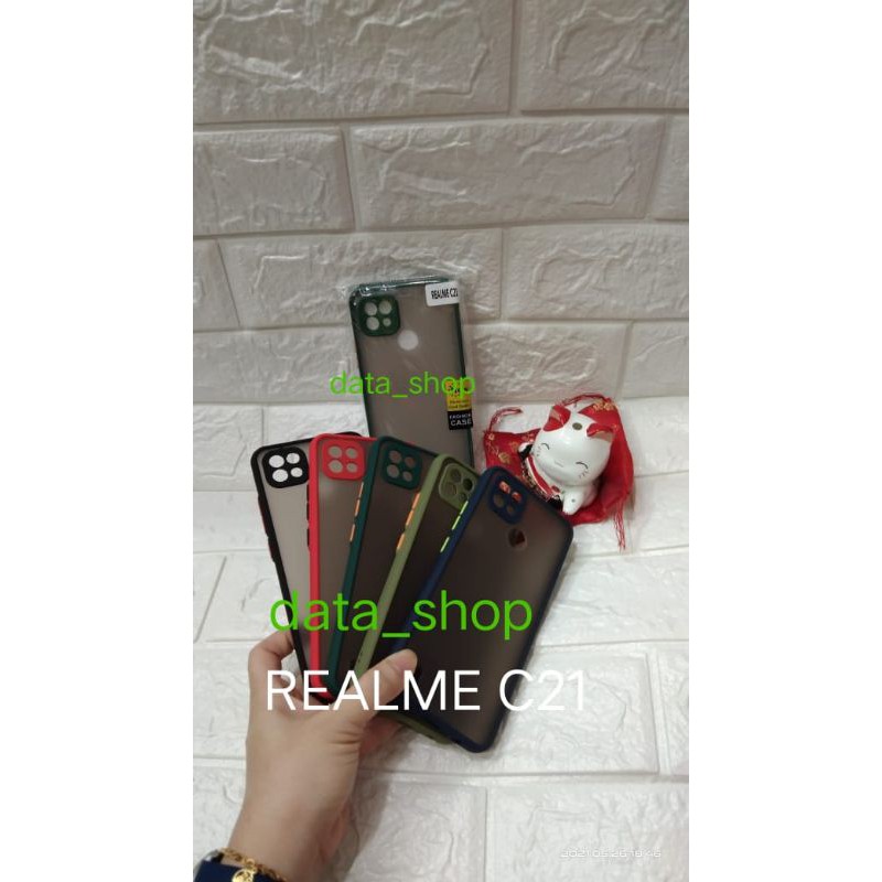 REALME C21 CASE MY CHOICE RING CAMERA REALME C21 BUMPER CASE REALME HARDCASE REALME C21 GROSIR