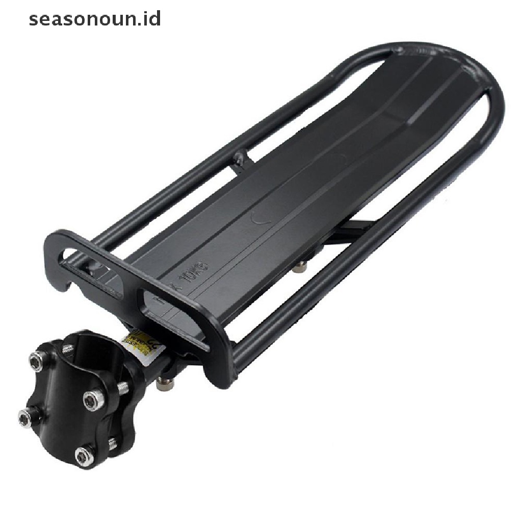 (seasonoun) Bracket Rak Belakang Sepeda Adjustable Bahan Aluminum Alloy