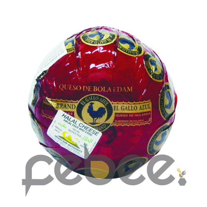 

[1kg] Keju Edam Cock Brand / Keju Bola Ayam Jago Emas Repack