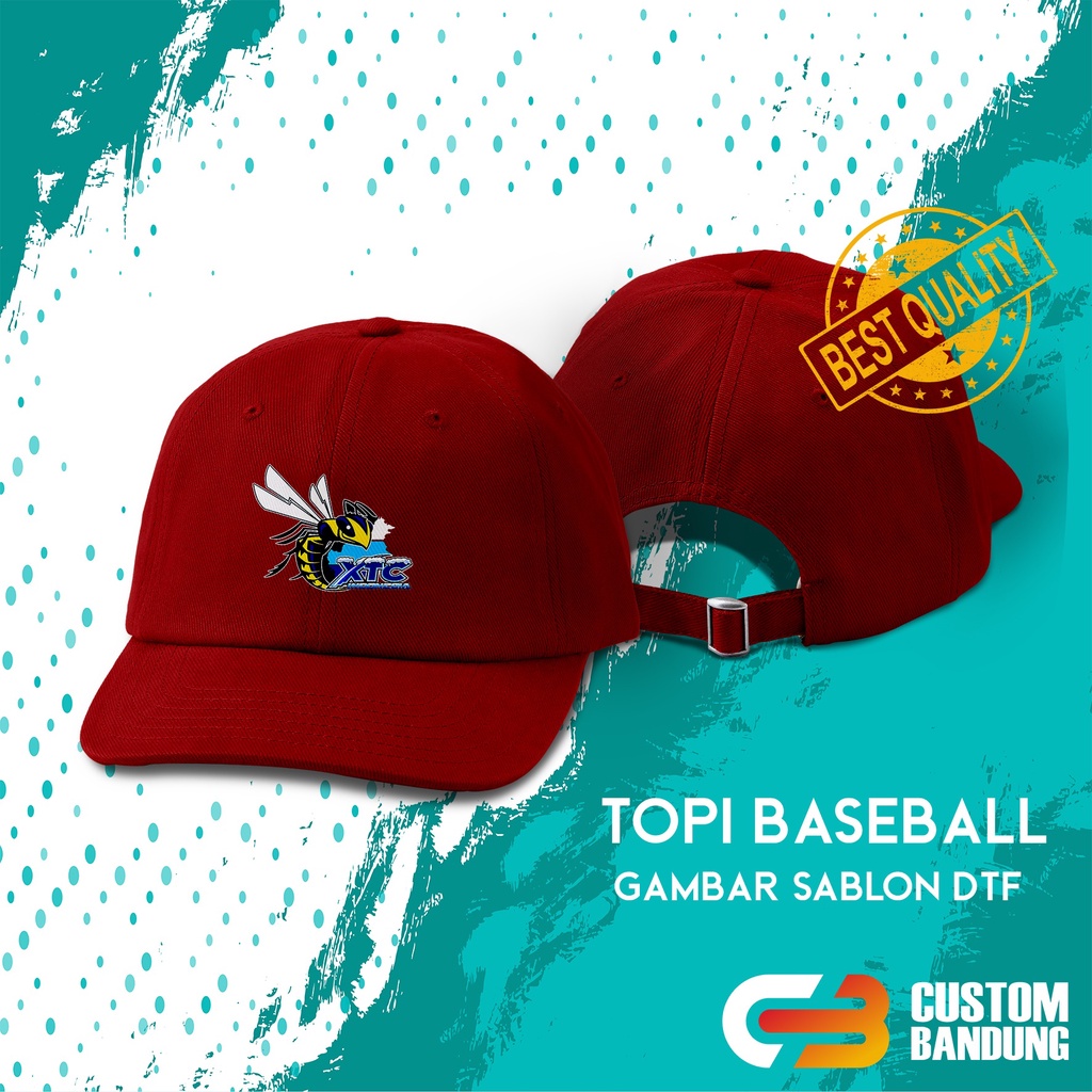 Topi Baseball XTC 5 Pria Wanita Bisa COD Original High Premium Quality