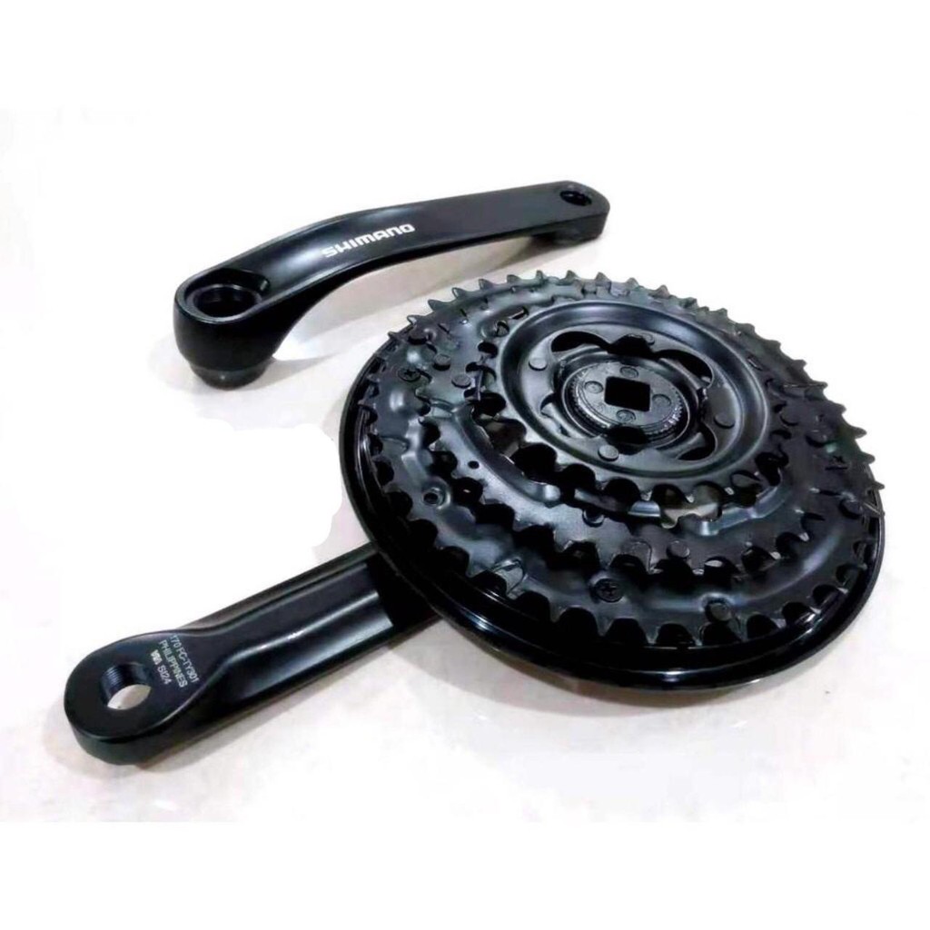 Crankset Crank Shimano TY301 3speed BB Kotak shimano TY301