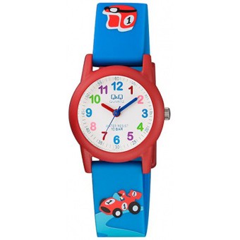 QQ QNQ Q&amp;Q ORIGINAL RUBBER BAND CHEERFULL STYLE VR99J001-005Y Jam Tangan Anak