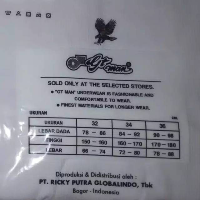 SINGLET GT MAN 302 B DEWASA KAOS DALAM KATUN DEWASA TERLARIS TERMURAH