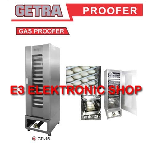 GETRA GP-15 GAS PROOFER - MESIN PENGEMBANG ADONAN