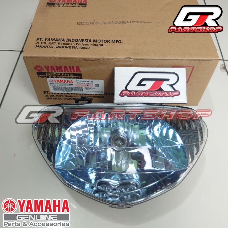 reflektor assy 5TL mio sporty ori ygp original yamaha lampu depan headlamp head lamp