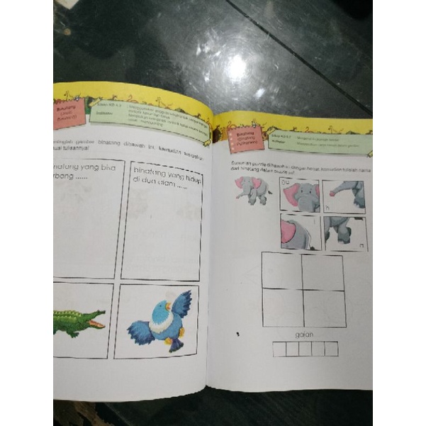 buku pintar paud  tematik tkA 32 halaman (19x27cm)