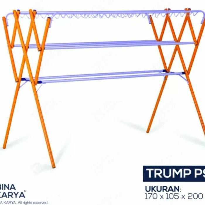 JEMURAN PAKAIAN BINA KARYA TRUMP P9 WARNA