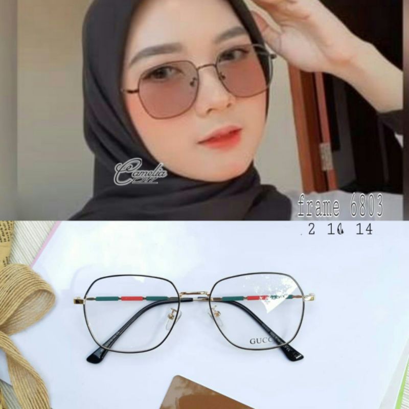 Frame kacamata korea trendy 6803|kacamata minus anti radiasai|kacamata photocromic