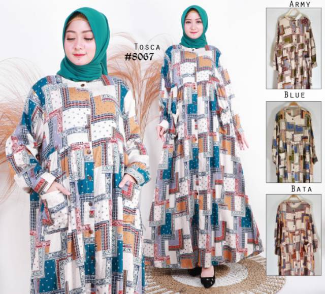 gamis motif jumbo