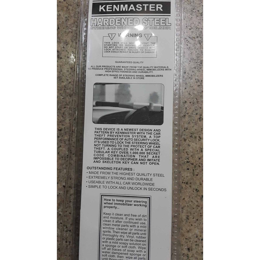 KENMASTER Kunci Stir Base Ball 6036 / Kunci Setir Kenmaster base Ball