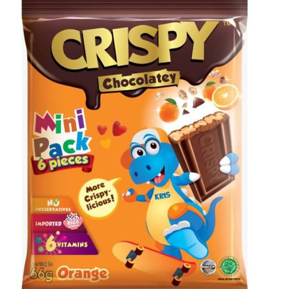 

✽Q5810♟ Chocolate Crispy mini pack import Malaysia PROMO!Mengandung 6 Vitamins ✫