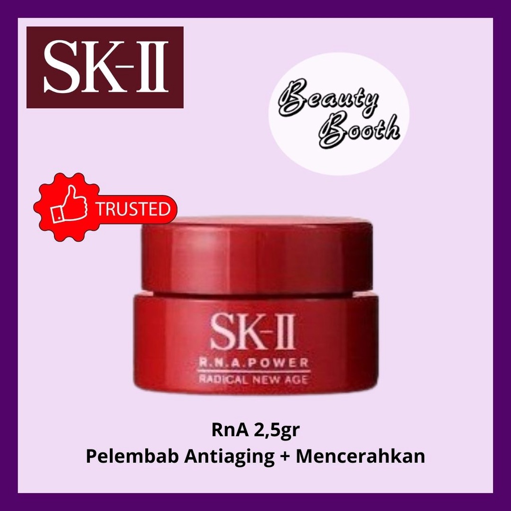 SK-II SKII SK2 SK II Skinpower Airy Milky Lotion 2,5gr RnA 2,5gr Skinpower Cream 2,5gr Pelembab