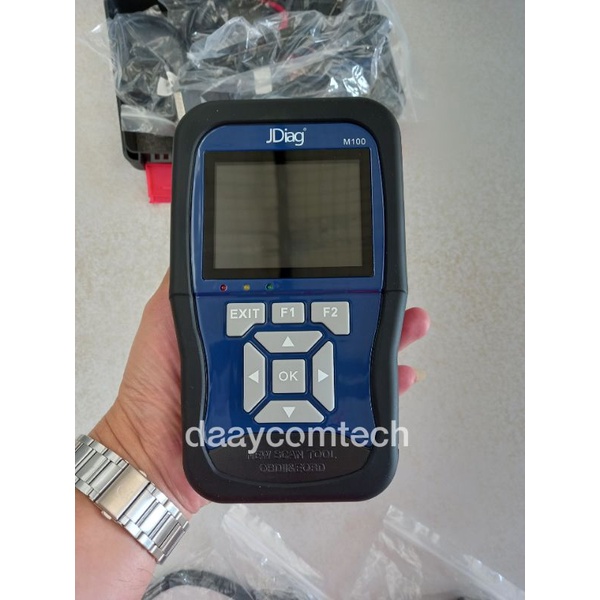 SCANNER MOTOR INJEKSI UNIVERSAL M100 YAMAHA HONDA SUZUKI KAWASAKI VESPA OBD2 DLL
