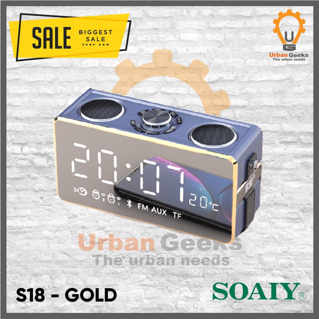 Bluetooth Speaker Portable Mini LED Display SONY ERICSSON SOAIY S18