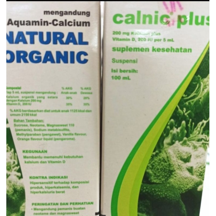 

calnic plus sirup