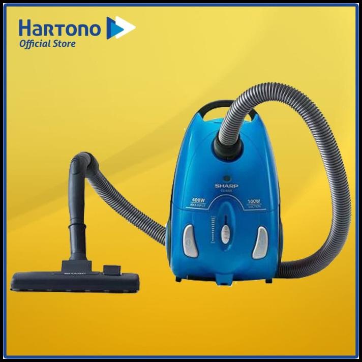Sharp - Canister Vacuum Cleaner Ec-8305-B