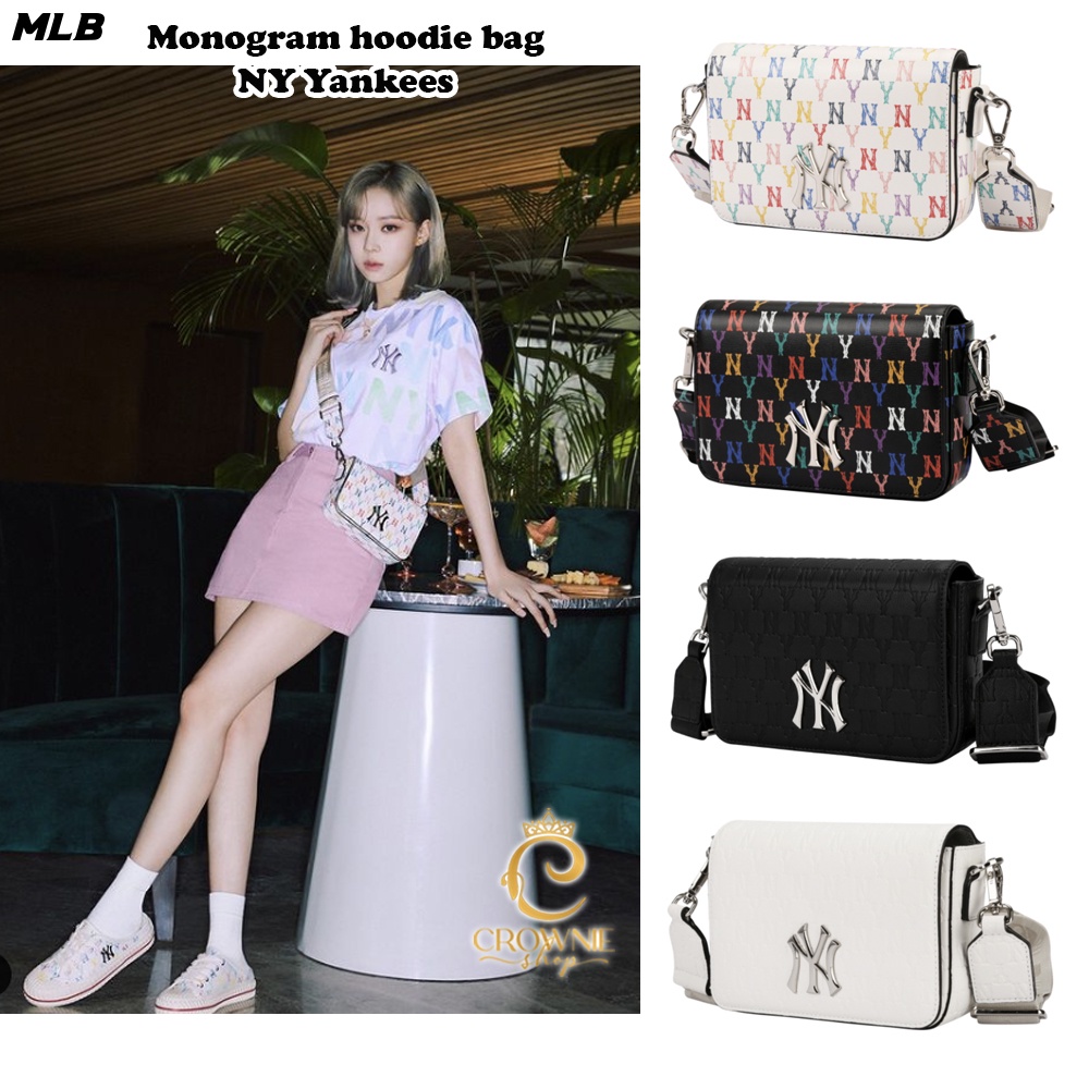 MLB monogram hoodie bag NY yankess