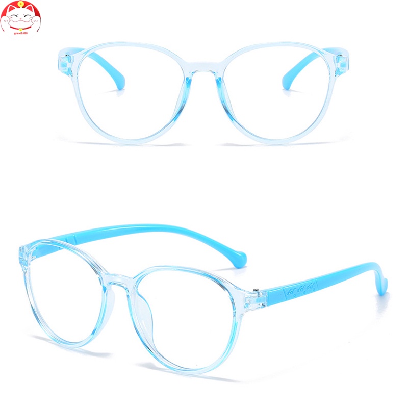 Flexible Frame Anti Radiation Glasses Children Computer Glasses Anti Blue Light for Kids Protect Eyes Eyeglasses