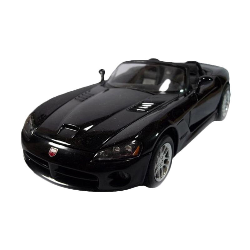 Welly Nex Dodge Viper SRT-10  2003 - Hitam, Skala 1:24