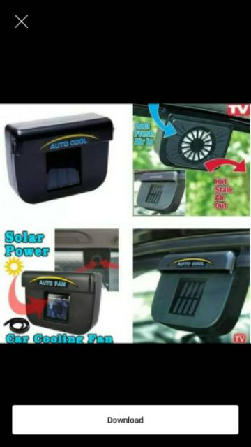 Auto cool fan / kipas pendingin mobil