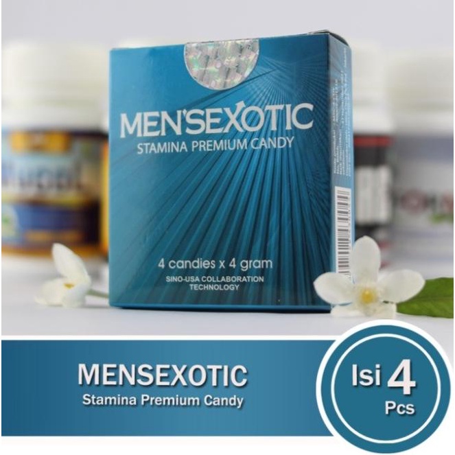 PROMO Permen Stamina Mensexotic Candy Murah - Original Isi 4 pcs Murah