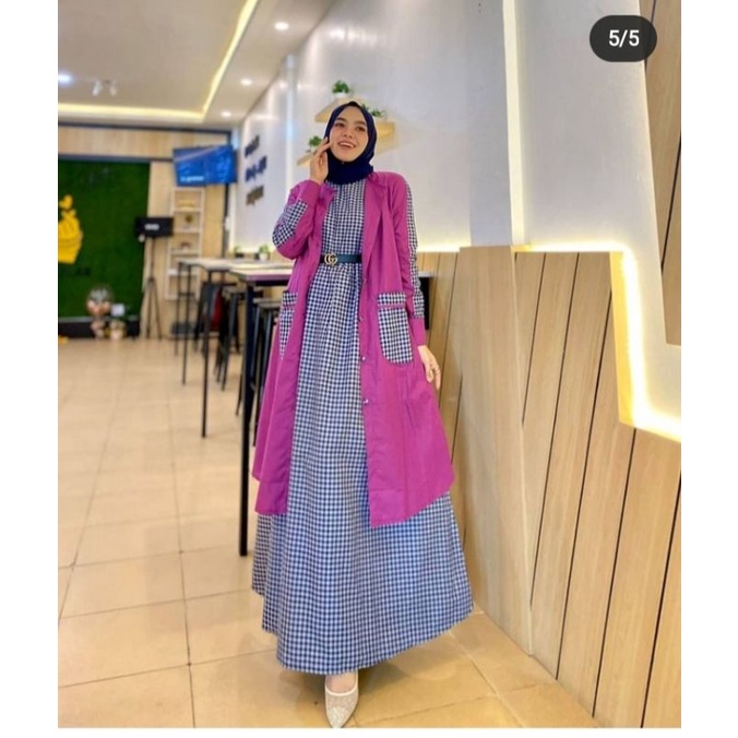 SET Gamis Ahza Dress