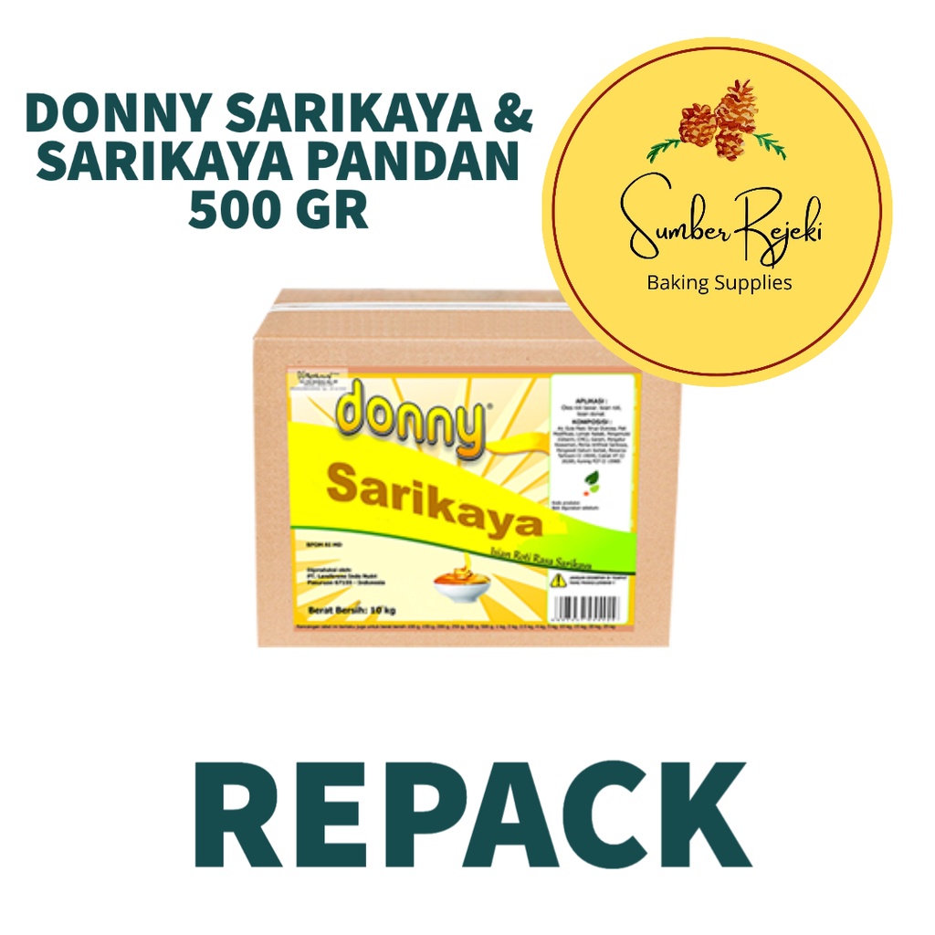 

Donny Selai Sarikaya Srikaya dan Sarikaya Srikaya Pandan 500 Gr / 500 gr