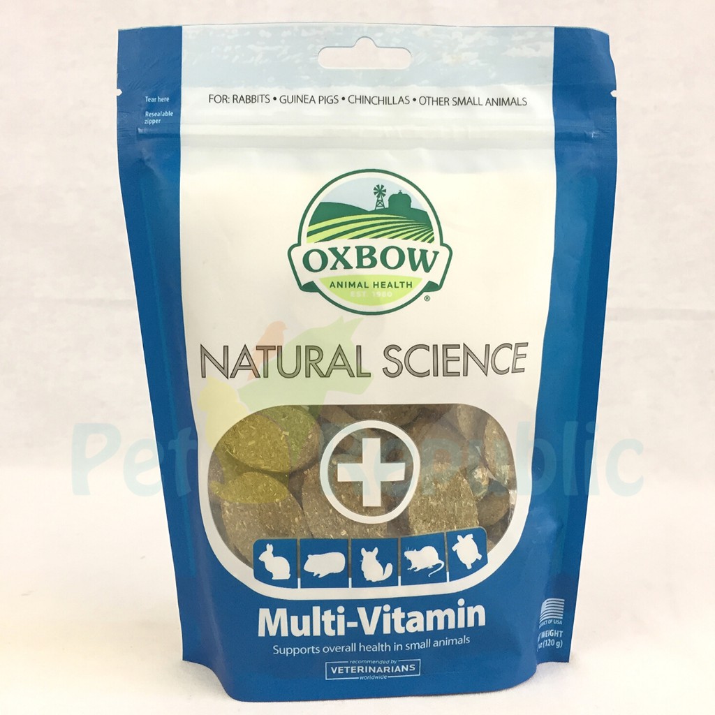 

OXBOW Vitamin Kelinci Natural Science Multivitamin Support 60tab
