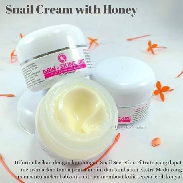 Snail cream drw skincare
