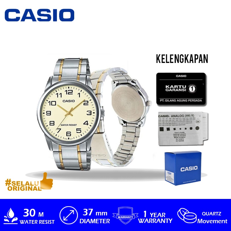 Casio General Analog Man MTP-V001SG-9BUDF/MTP-V001SG-9BUDF/MTP-V001SG