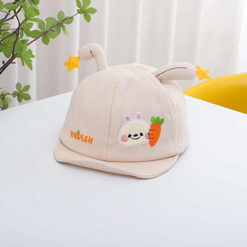 TOPI BASEBALL ANAK HAT CAP KIDS LUCU Carrot Star UNIVERSAL BISA UNTUK 6 BULAN-3TAHUN-6