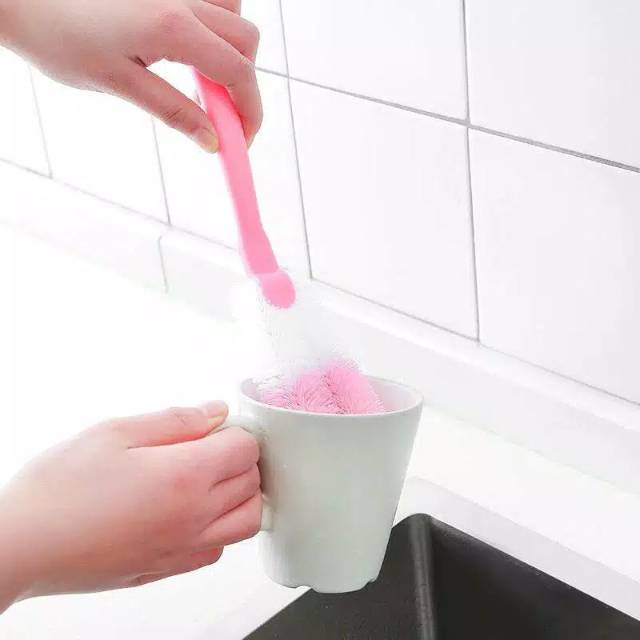 BOSJKT843 Sikat Botol atau Alat Pembersih Serbaguna