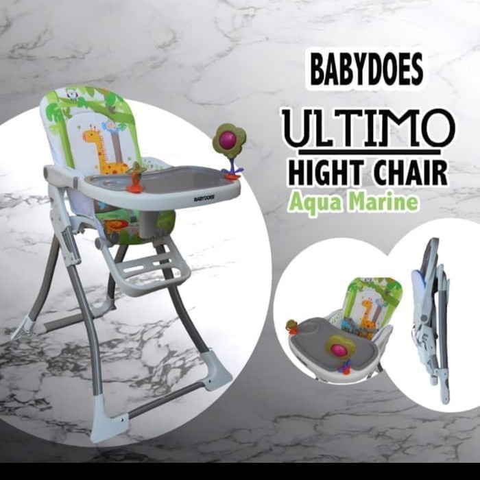 Makassar ! High Chair / Kursi Makan Bayi BabyDoes Ultimo