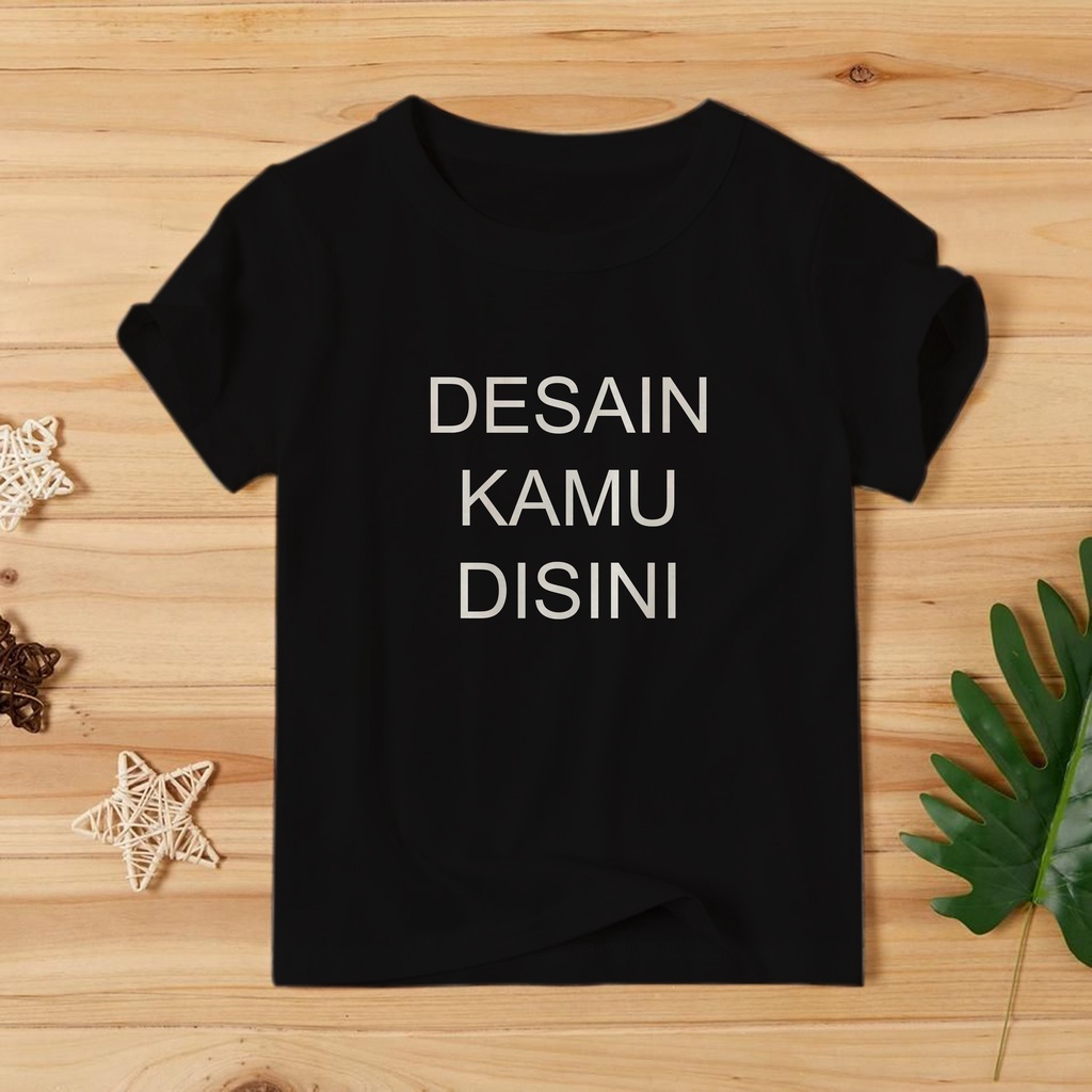 Kaos Custom Anak Desain Suka-suka Sablon Poto Sablon Nama