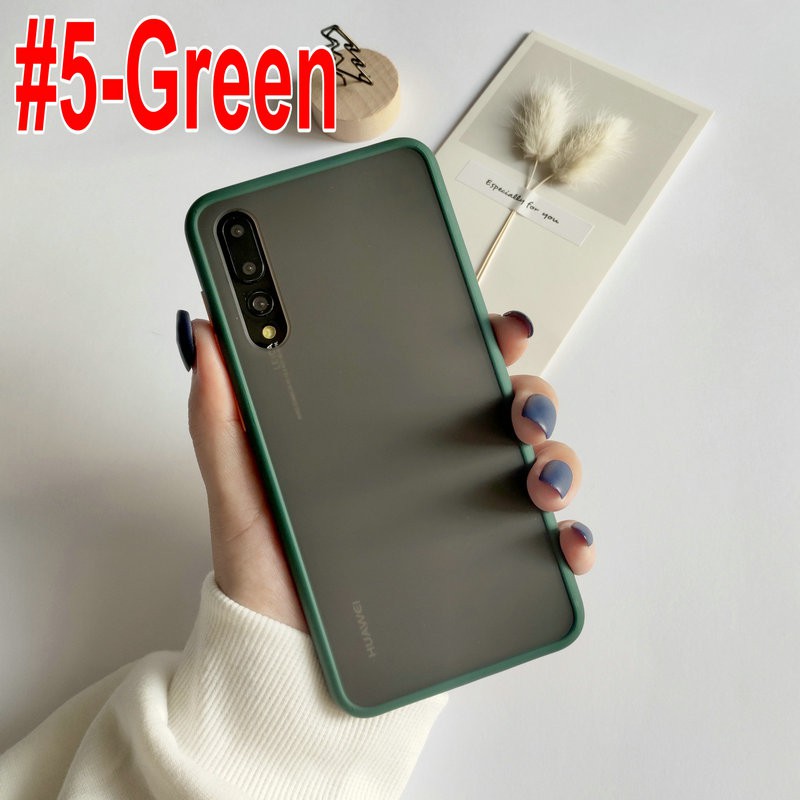 Casing Huawei Y7A Y6P 2020 Y9s Nova 5T 3i Y9 Prime Y7 Pro 2019 Y5 2018 P20 P30 Pro Lite Honor 8A 7S 20  Frosted Soft Case-2