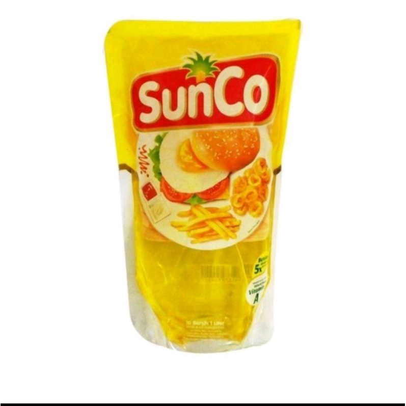 

Sunco minyak goreng Refill 1 liter