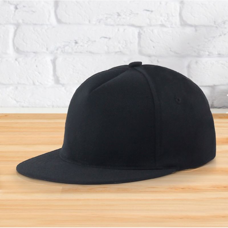 Topi Pria Baseball Casual Original Distro Bahan Premium Terbaru Promo COD - Hitam - Navy