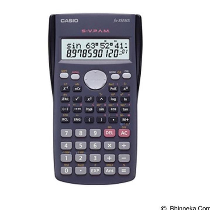 

Hot Item casio kalkulator scientifik fx-350 ms .....