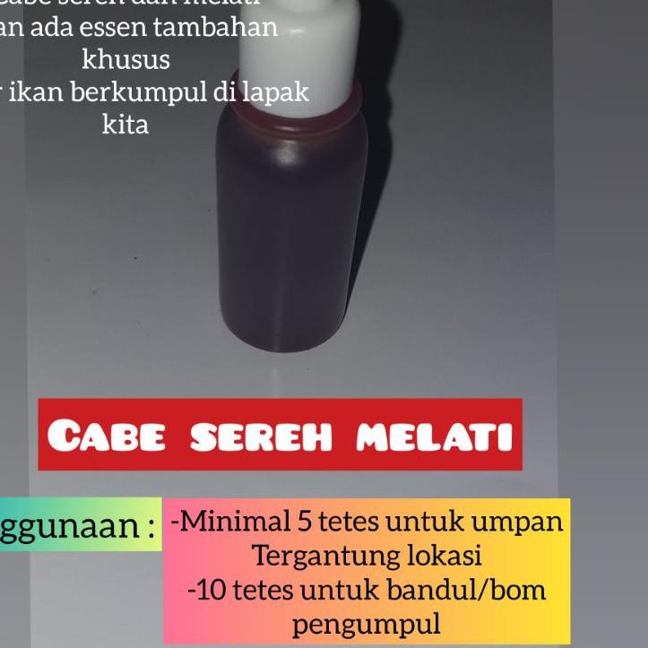 Terbaru.. essen cabe sereh melati