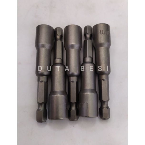 Kunci Mata Sok Baut Roofing Baja Ringan MAGNETIC