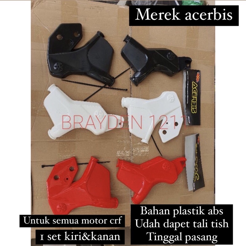COVER RANGKA CRF150/TUTUP RANGKA CRF150/COVER SASIS CRF 150/TUTUP RANGKA HONDA CRF ACERBIS