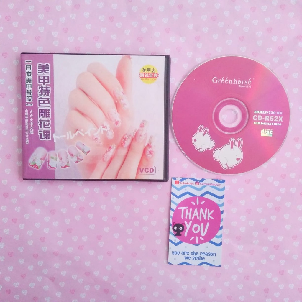 NAIL ART CD / TUTORIAL NAIL ART