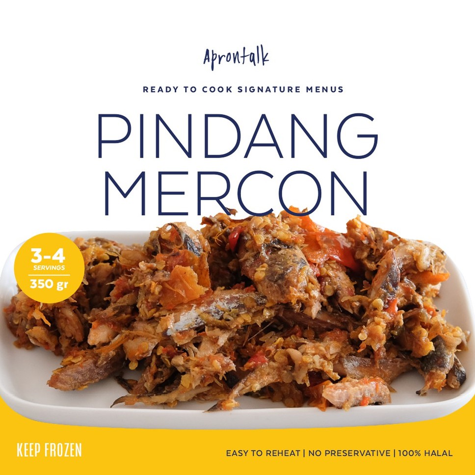 

Aprontalk FROZEN - PINDANG MERCON 350 gram (HALAL)