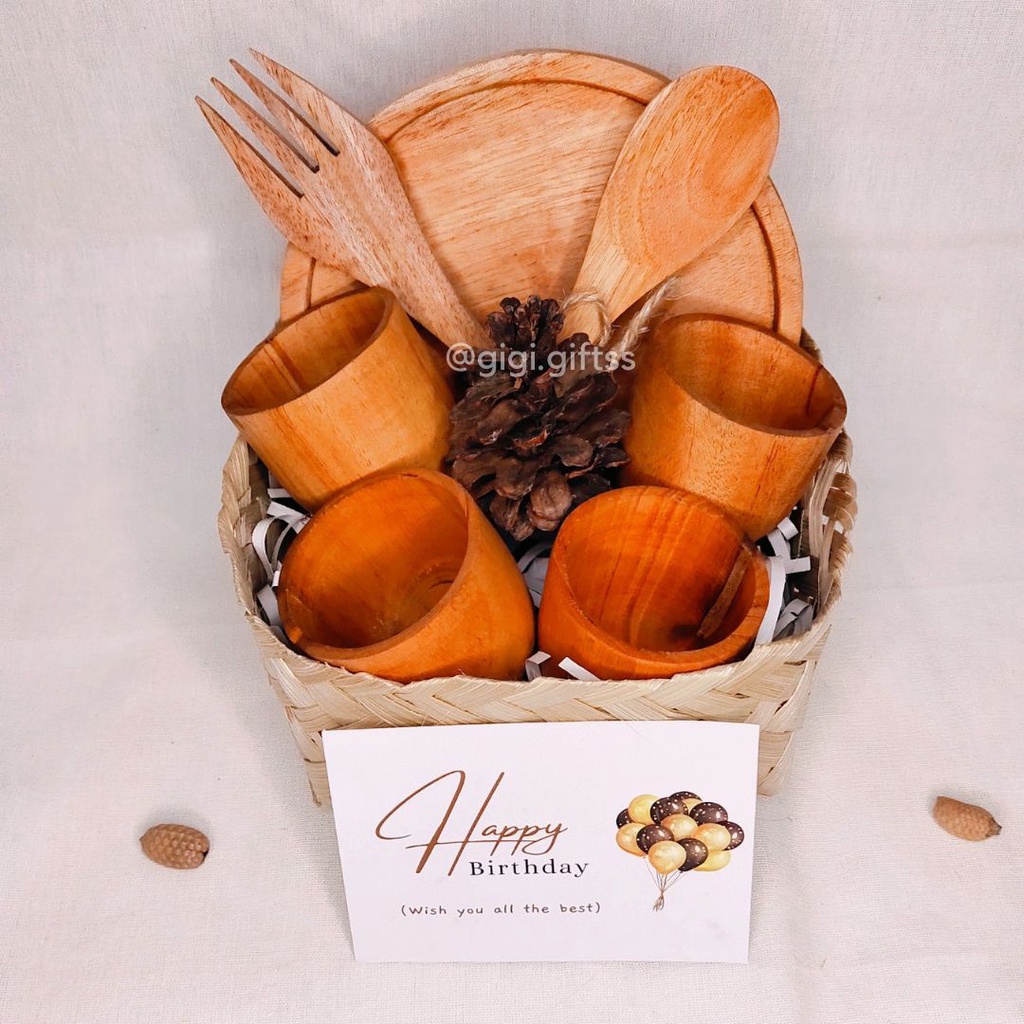 

Gigi gift hampers kayu/Gift box/parcel/gift wedding/gift birthday