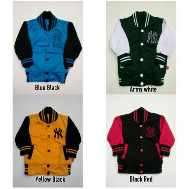 Jaket baseball anak