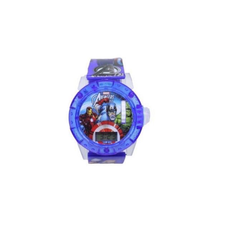 Jam robot musik AVeger jam anak laki jam laser