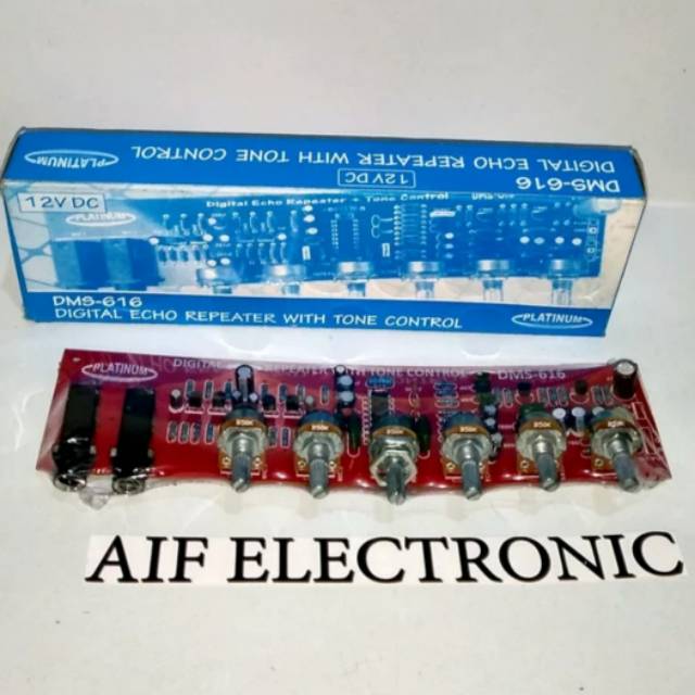 Kit Tone Control Digital Echo Repeater With DMS-616