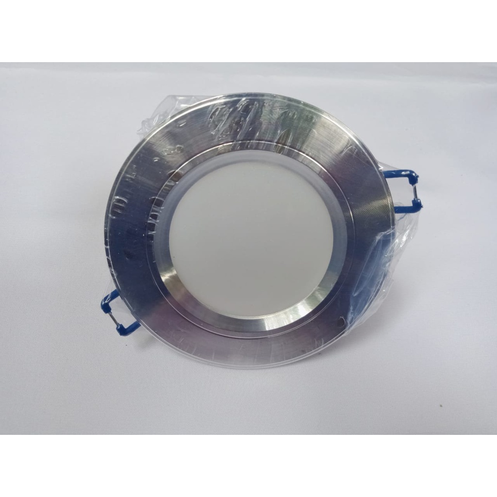 LAMPU LED DOWNLIGHT / LED PLAFON / 3 WATT / SILVER CAHAYA PUTIH