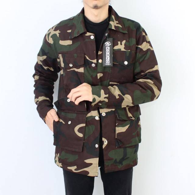 Jaket parka pria army terbaru